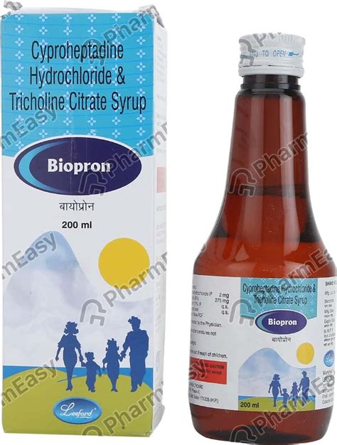 Biopron Syrup 200ml: Uses, Side Effects, Price & Dosage | PharmEasy