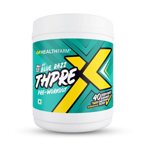 Healthfarm Thpre X Pre Workout Powder| Sports Nutrition Supplement for ...