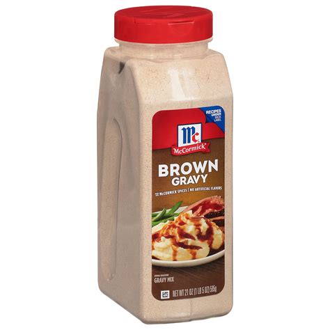 Mccormick Brown Gravy Mix 21 Oz Instructions at Sherry Stamps blog