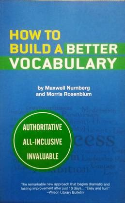 How To Build A Better Vocabulary: Buy How To Build A Better Vocabulary ...