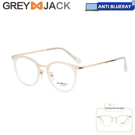 Promo Grey Jack Frame Kacamata Bentuk Oval Trendy Unisex Bisa Minus ...