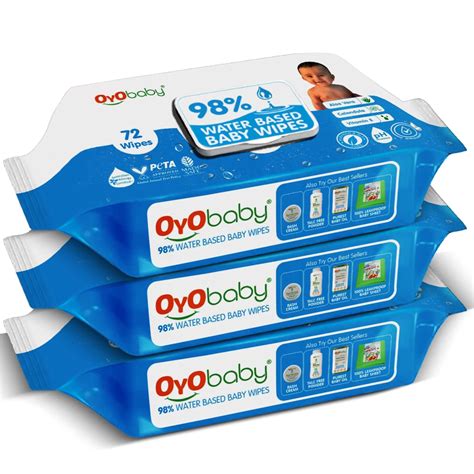 Buy OYO BABY® Baby Wipes Offers Combo Wet Wipes With Lid / Water Wipes ...