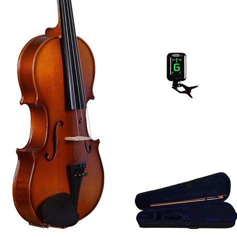Kadence, Vivaldi 4/4 Violin with bow, rosin, hard case and digital ...