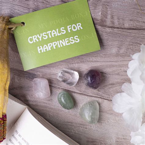 Buy Happiness Crystal Healing Tumble Stone Set Online in India ...