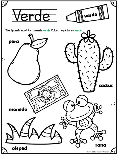 Spanish Color By Number Coloring Pages Coloring Pages
