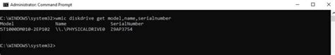[Windows 10] Find Hard Drive Serial Number with CMD - Tech Hyme