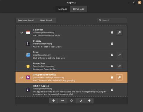 Image result for Linux Mint Control Panel