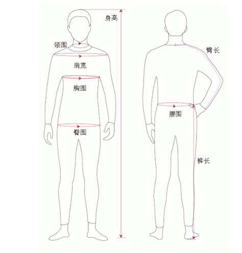 xl衣服的尺码对照表 比如160/80A165/8