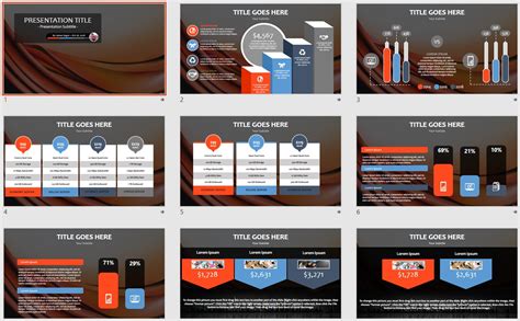 Abstract PowerPoint Template #111110