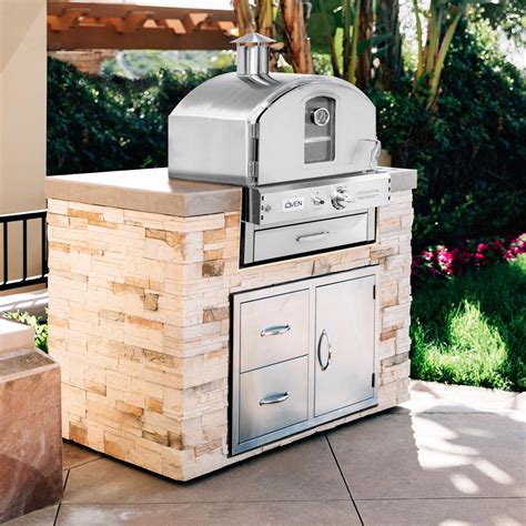 Summerset Built-In / Countertop Natural Gas Outdoor Pizza Oven - SS ...
