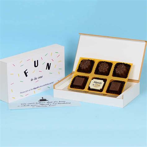 1st Birthday Invitations Sample – CHOCOCRAFT