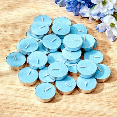 Buy Colour Refresh Set of 30 Blueberry Scented T-Light Candles from ...