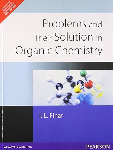 PROBLEM AND SOLUTIONS IN ORGANIC CHEMISTRY : FINAR: Amazon.in: Books