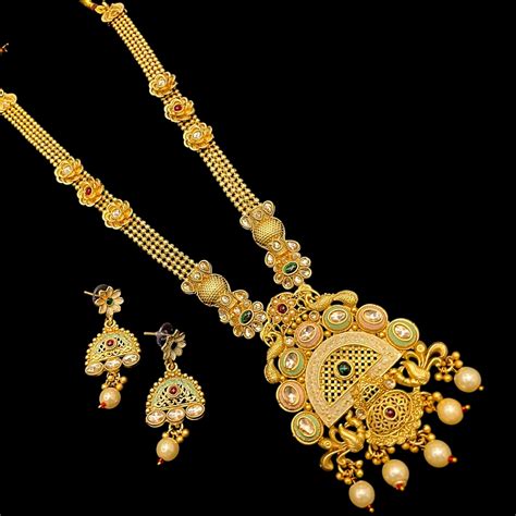 Long Necklace Set – Look Ethnic