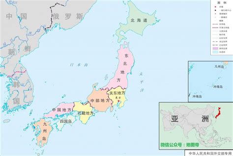 日本本州地图_日本本州岛行政地图_微信公众号文章
