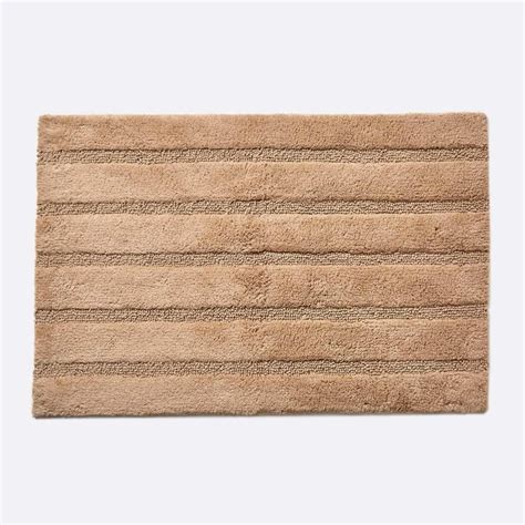 Buy Zenvio Spectra Cotton Striped Bath Mat - 75x50cm from Home Centre ...