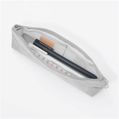 NYLON MESH PEN CASE WITH GUSSET