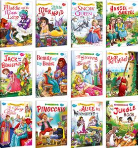 My First Book For Baby Princess Fairy Tales Pack : A Set Of 12 Classic ...