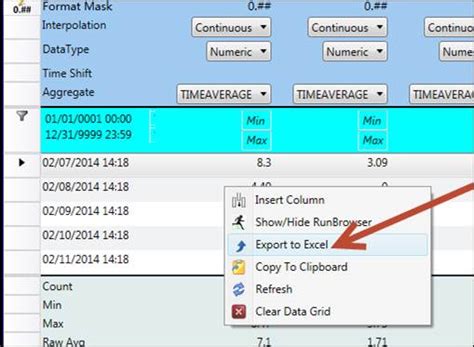 Image result for Export Data Tables in Excel Format