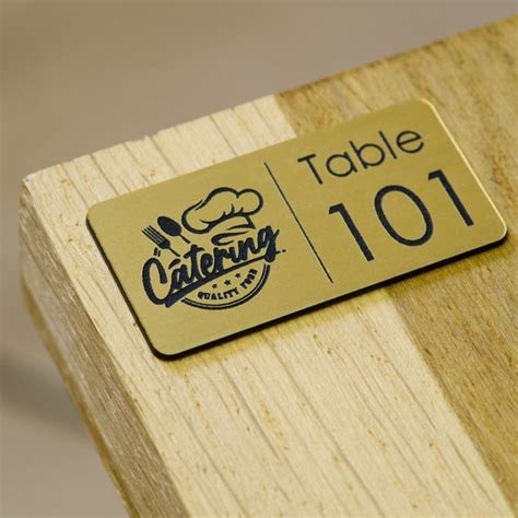 Image result for Design for Table Tagging with Logo