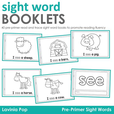 Sight Word Read & Trace Readers: Pre-Primer Sight Words