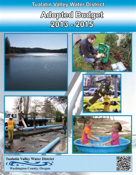 Adopted Budget 2013 - 2015 - Tualatin Valley Water District