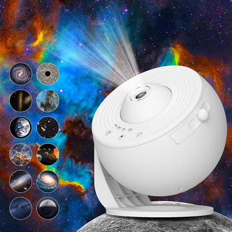 Galaxy Projector for Car Dashboard, Bedroom Decor, Starry Sky Night Li
