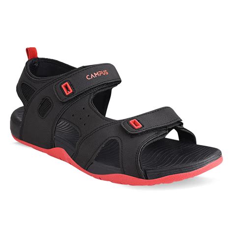 Campus Men's GC-15 BLK/RED Sports Sandals - 6UK/India GC-15 : Amazon.in ...