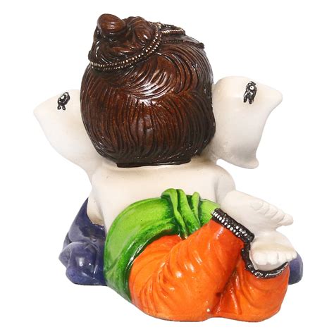 Resting Ganesha Idol | Resting Lord Ganesha Idol Online - eCraftIndia ...