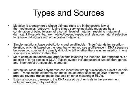 Image result for Sources of Mutation