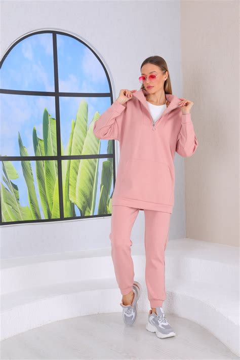 Collar Trend Tracksuit - Westbound | ElbiseBul