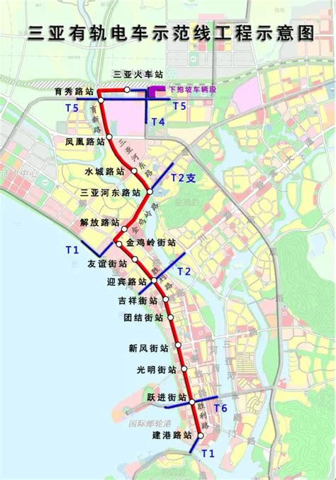 【交通】海南首条城市轨道交通线路开行 三亚有轨电车示范线正式载客运营_建设