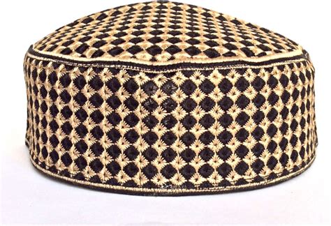 Buy Kufi Men's Unisex Skull Cap Women's Designer Solid Hat with Hand ...