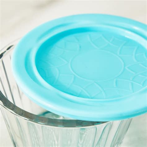 Buy Tuscany Zinnia Set of 4 Glass Bowls with Lid - 200ml from Home ...