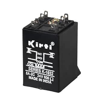 Kirti 5amp Double Contact Universal Uses Electromagnetic Relay Solid ...