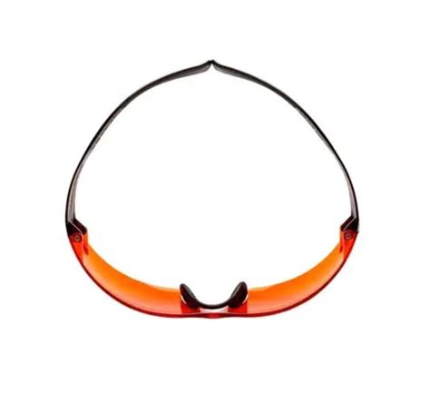 SF406SGAF-BLA 3M | 3M SecureFit™ 400 UV Safety Glasses, Orange PC Lens ...