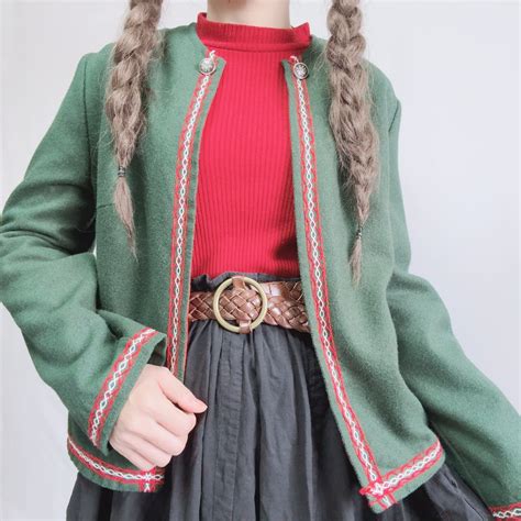 Euro Tyrolean jacket／ 古着 チロリアンジャケット | GARDEN