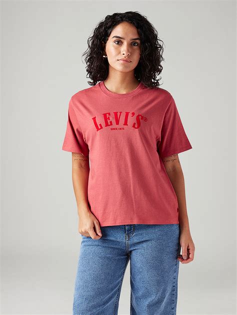 Women's Logo Printed Relaxed Fit T-Shirt – Levis India Store