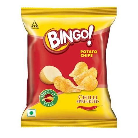 Bingo Original Style Chilli Sprinkled, Flat Cut Spicy Potato Chips Pac ...