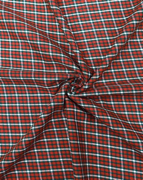 MULTICOLOR CHECKS DESIGN ACRYLIC FABRIC – Sahni Fabs