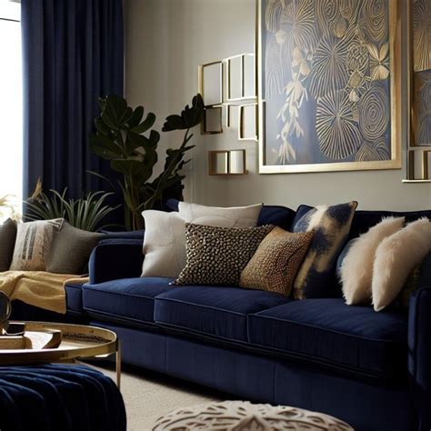 Navy Blue Colour Combination Paint Ideas for Wall | JSW Paints