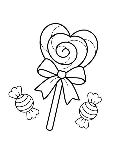 Kolorowanka Cukierki Druku A4 Zdjęcia - darmowe pobieranie na Freepik