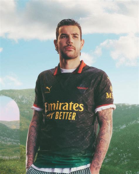 Off-White™ & AC Milan’s Fourth Kit Is Pure Logo-Mania