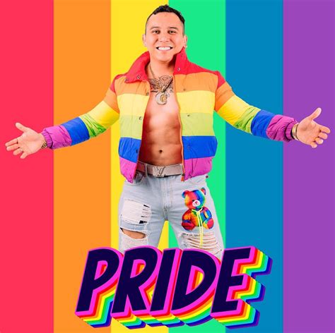 Edwin Luna celebra el mes del orgullo: “El Amor no daña”