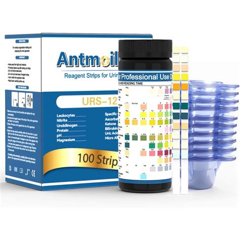 Antmoilios 12-Panel UTI Test Strips Kits for Urinalysis 100ct, Women U ...
