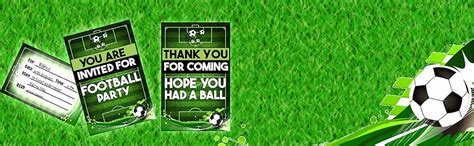 Partyzo Cricket Theme Birthday 20 Nos Invitation Cards and 20 Nos Thank ...