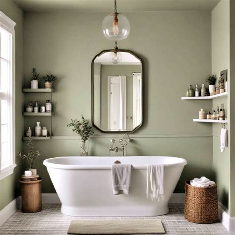 Sage Green Bathroom Images