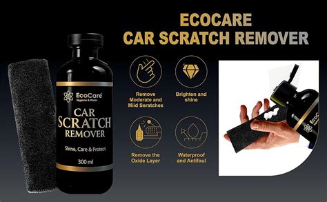 EcoCare Car Scratch Remover Wax Polish | Remove Scratches, Swirls and ...
