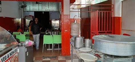 Menu at Sri Devi Parlour, Visakhapatnam