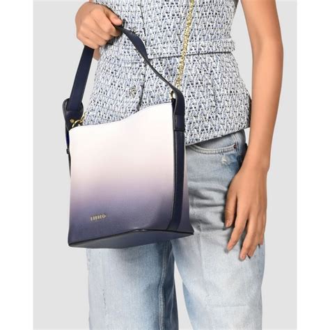 Buy Lililo Purple Bucket List Handbag with Detachable Strap Online